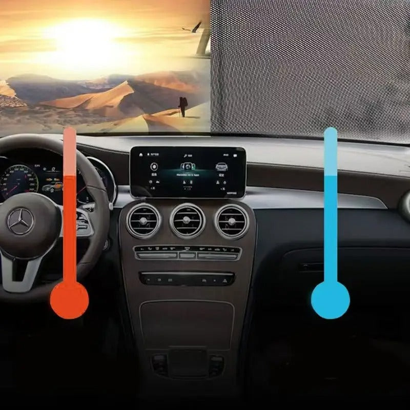 SunBlock - Sonnenschutz mit Saugnäpfen - sofortiger kühler Komfort