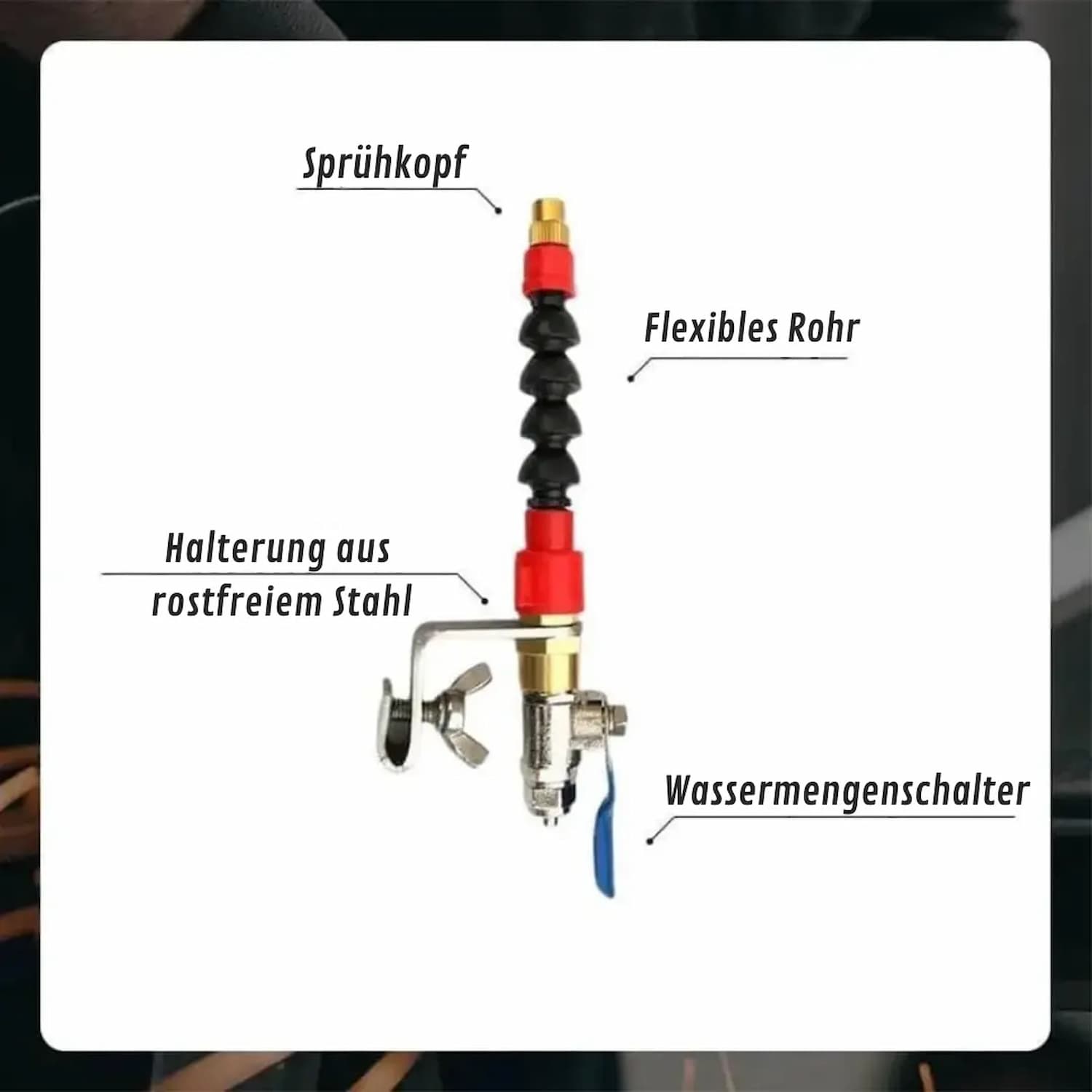 WaterCut - Staubarmes Sprühgerät für perfekte Schnitte