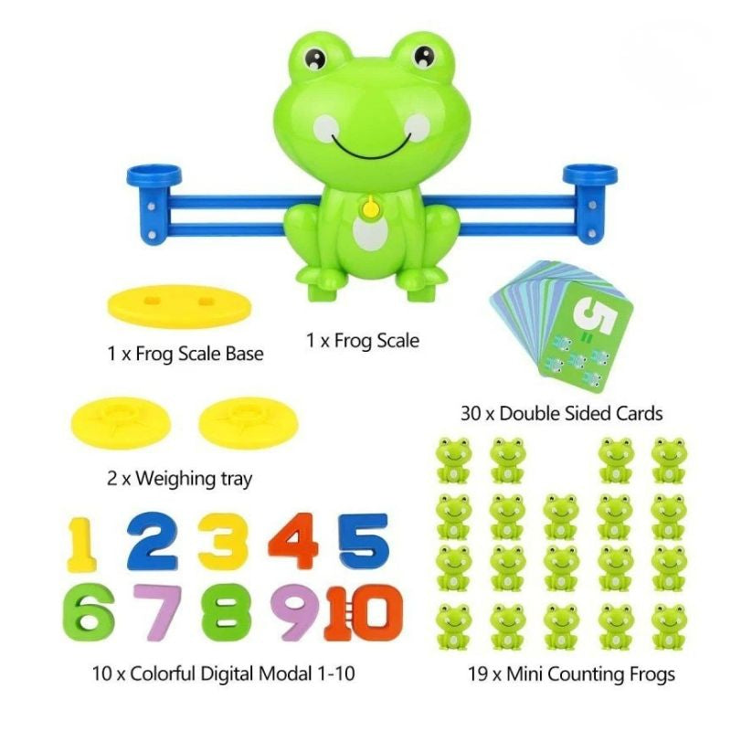 NumberScale - Frosch-Balance-Spielzeugset