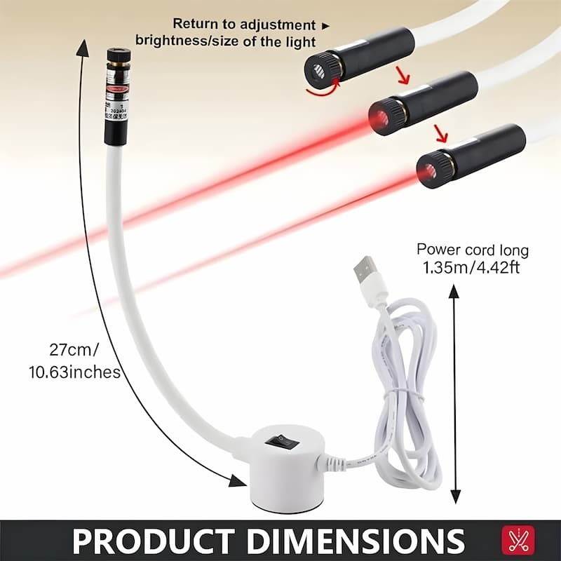 SewLaser - Magnetische Nähhilfe mit Licht