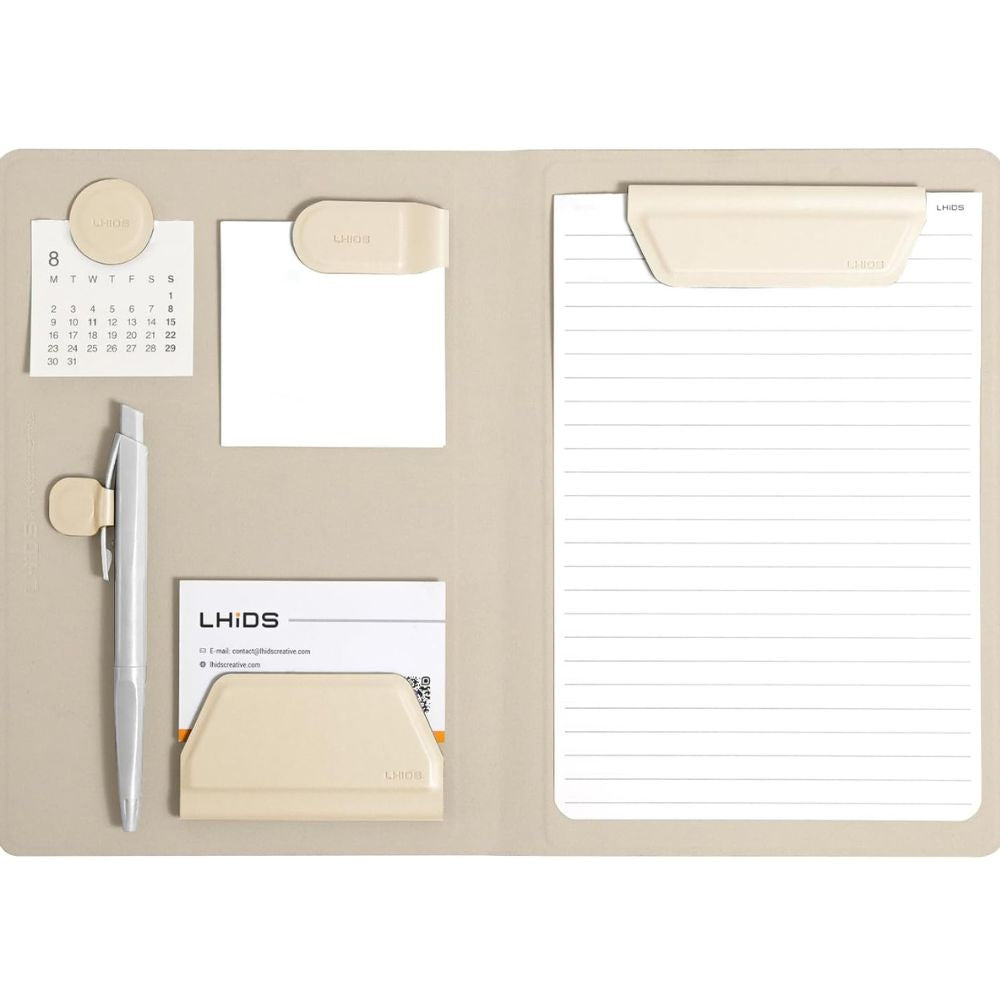 Magfolio - Magnetisches Business-Portfolio A5 – Organizer mit Klemmbrett & Zubehör