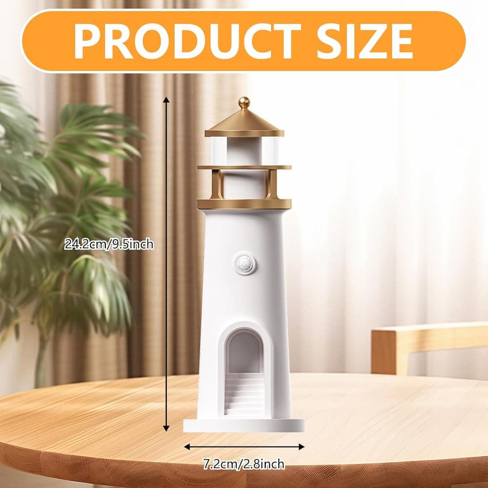 LightHouseLamp - mit Projektion des Mondes