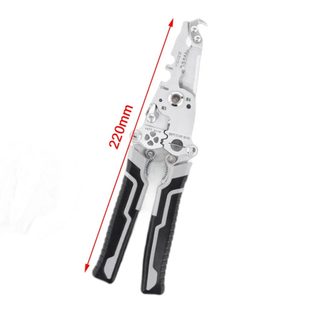 ElectroPlier - Faltbarer 8-in-1 Drahtabisolierer für Elektroarbeiten