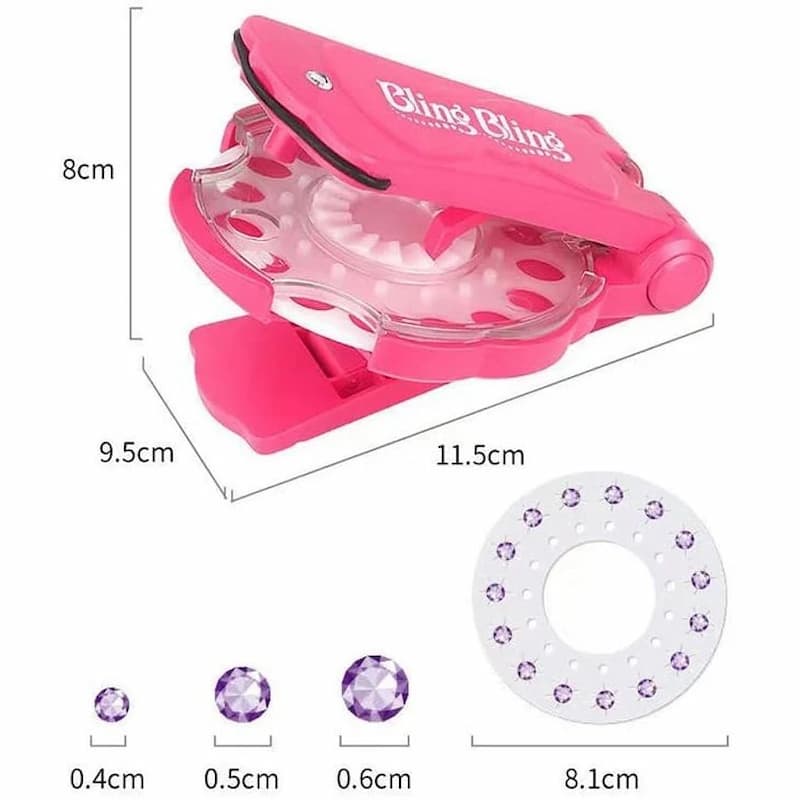 SparkleTouch - Sofortiger Haar- und Accessoire-Schmuckdekorateur