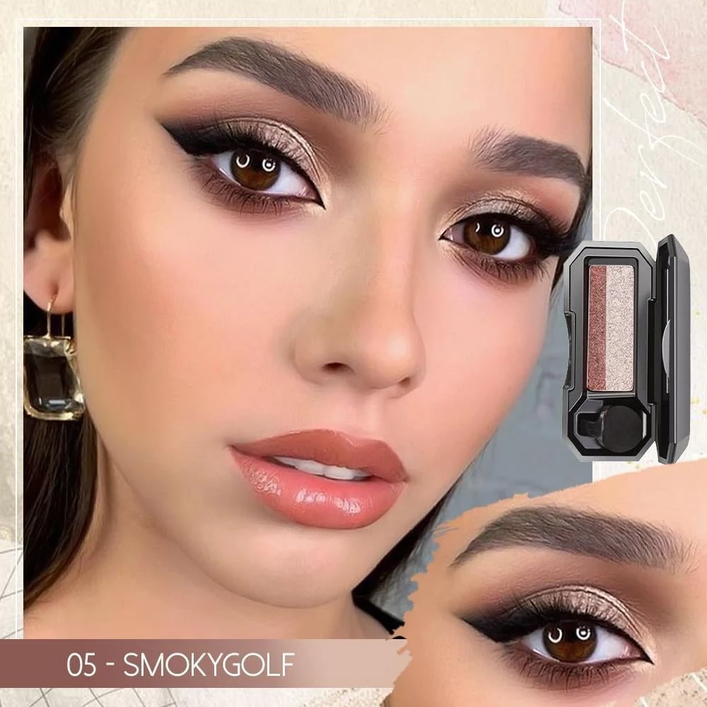 Glamour Eyeshadow - Perfekte zweifarbige Lidschattenpalette