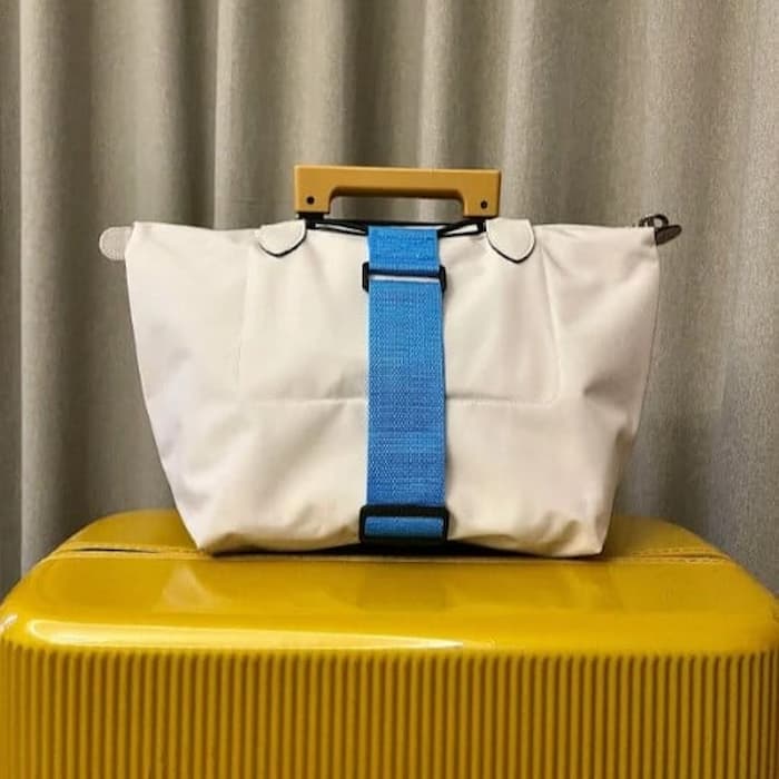 BagBelt - Elastischer Befestigungsgurt zum Befestigen von Taschen an Ihrem Gepäck - Frest