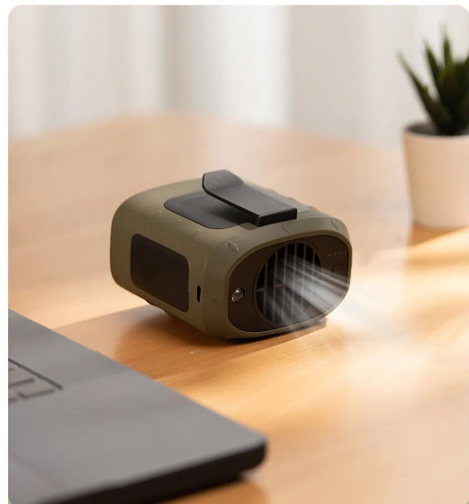 BeltFan - Der mobile Multifunktionsventilator, der Sie überall kühl hält! - Frest
