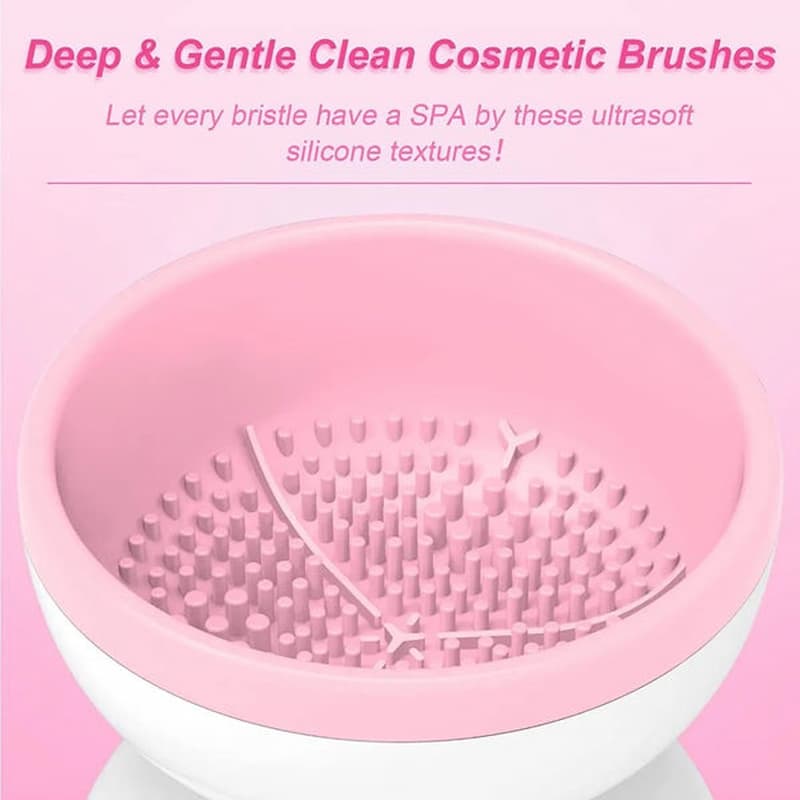 BrushCleaner - Reinigen Sie Ihre schmutzigen Make-up-Pinsel gründlich! - Frest