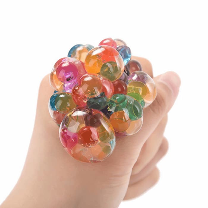 BubbleSqueeze™ - Regenbogen-Stressabbau-Ball - Frest