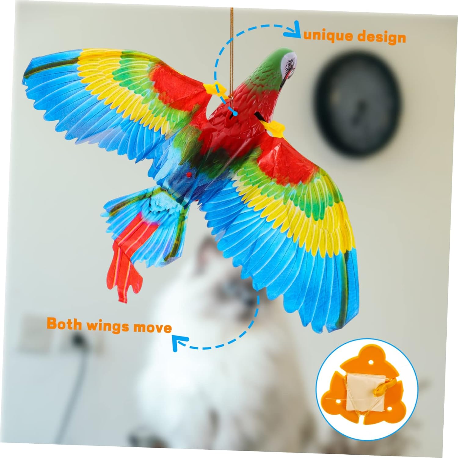 CatBird - Interaktives Katzenspielzeug für Wohnungskatzen - Frest