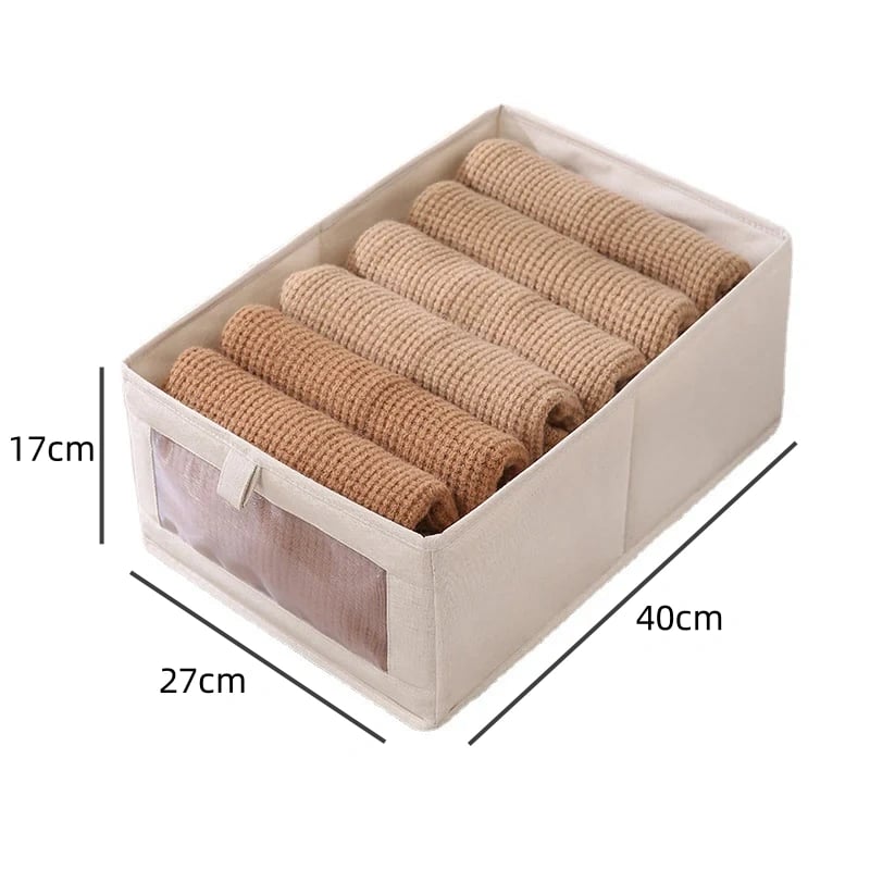 ClothingOrganizer - Faltbare Aufbewahrungsbox für den Schrank - Frest