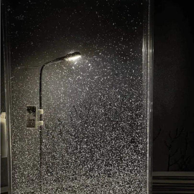 ColdStreet - Straßenlaterne bei Schneeszene - Frest