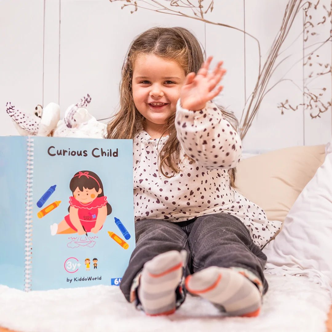 CuriousChild™ - Montessori Aktivitätsbuch für neugierige Kinder - Frest