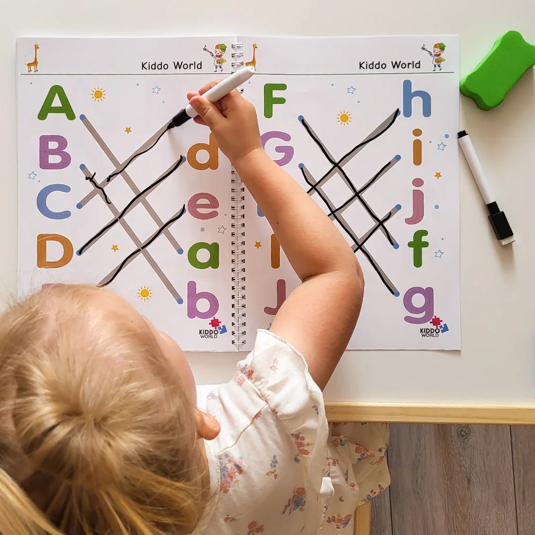 CuriousChild™ - Montessori Aktivitätsbuch für neugierige Kinder - Frest