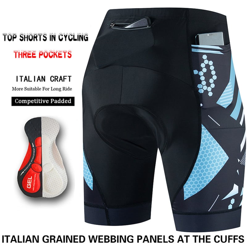 CycloShorts - Radhose mit 3 Taschen - Frest