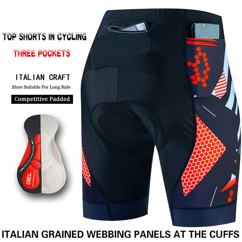 CycloShorts - Radhose mit 3 Taschen - Frest