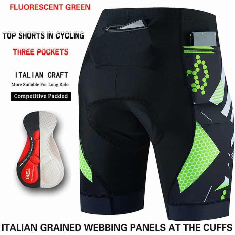 CycloShorts - Radhose mit 3 Taschen - Frest