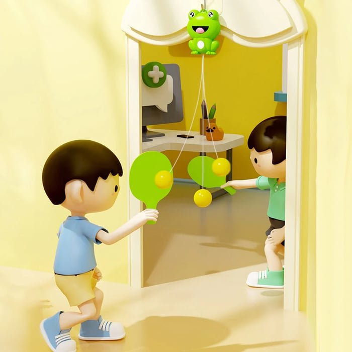 DoorPong - Tischtennis - Hängeset für den Innenbereich - Frest