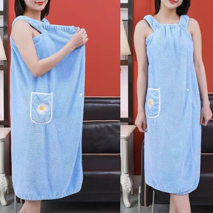 DressTowel - Schnell trocknendes wasserabsorbierendes tragbares Badetuch - Frest
