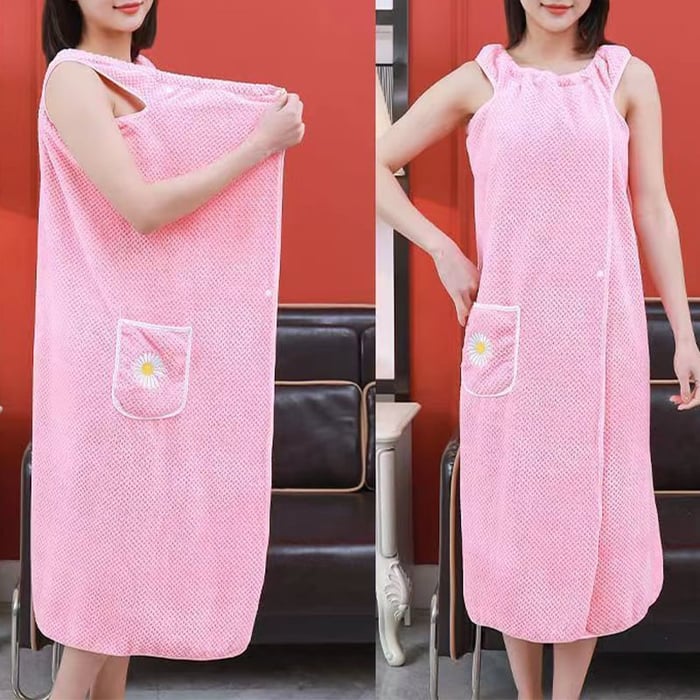 DressTowel - Schnell trocknendes wasserabsorbierendes tragbares Badetuch - Frest
