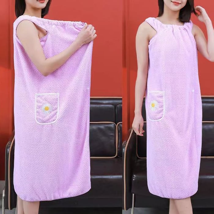 DressTowel - Schnell trocknendes wasserabsorbierendes tragbares Badetuch - Frest
