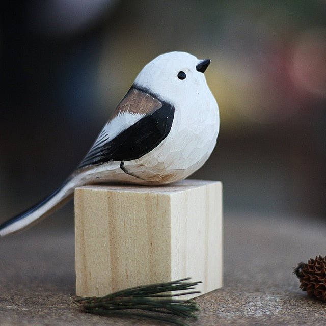 Einzigartige Handgefertigte Holzvögels - Frest
