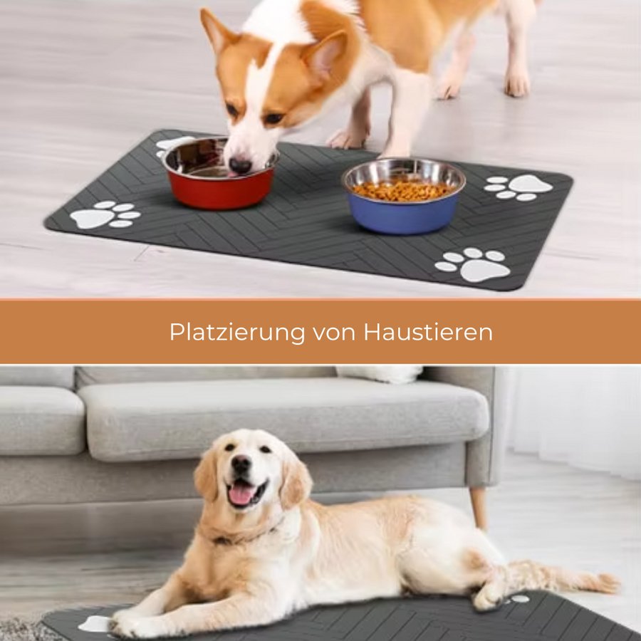FeedingMat - Rutschfeste Futtermatte für Haustiere - Frest