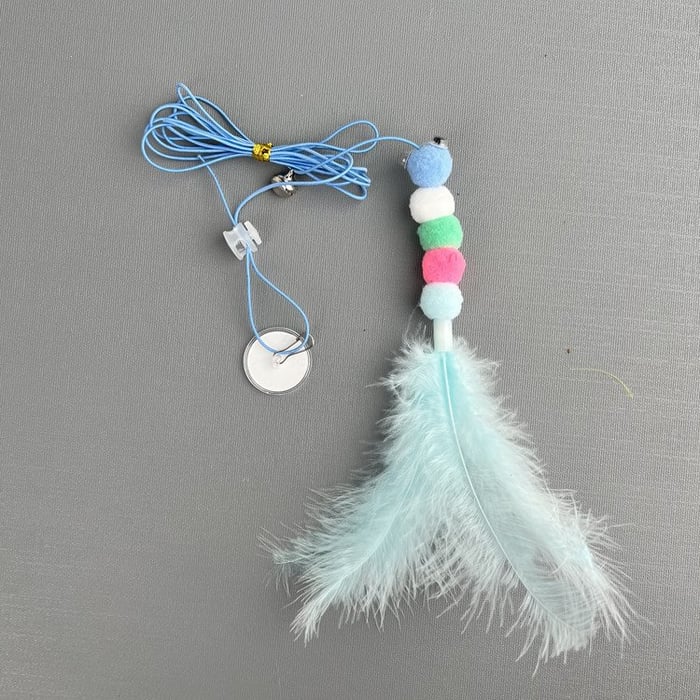 HangBounce - Hüpfendes Katzenspielzeug, das man an den Türpfosten hängt - Frest