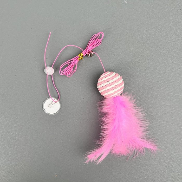 HangBounce - Hüpfendes Katzenspielzeug, das man an den Türpfosten hängt - Frest