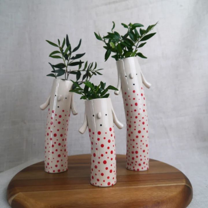 HonuVase - Handgefertigtes Vasen - Set - Frest