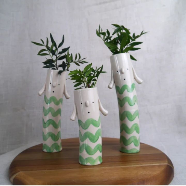 HonuVase - Handgefertigtes Vasen - Set - Frest