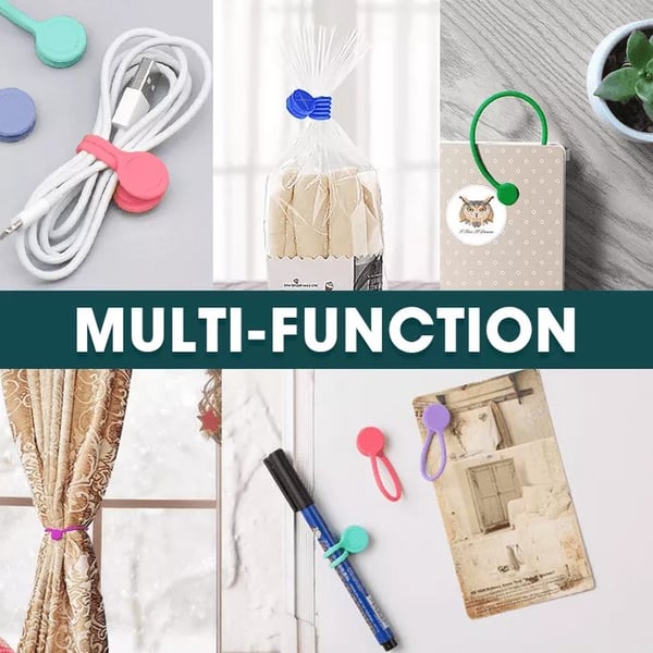 HuraTies - Magnetische Snap - On - Kabelbinder - Frest