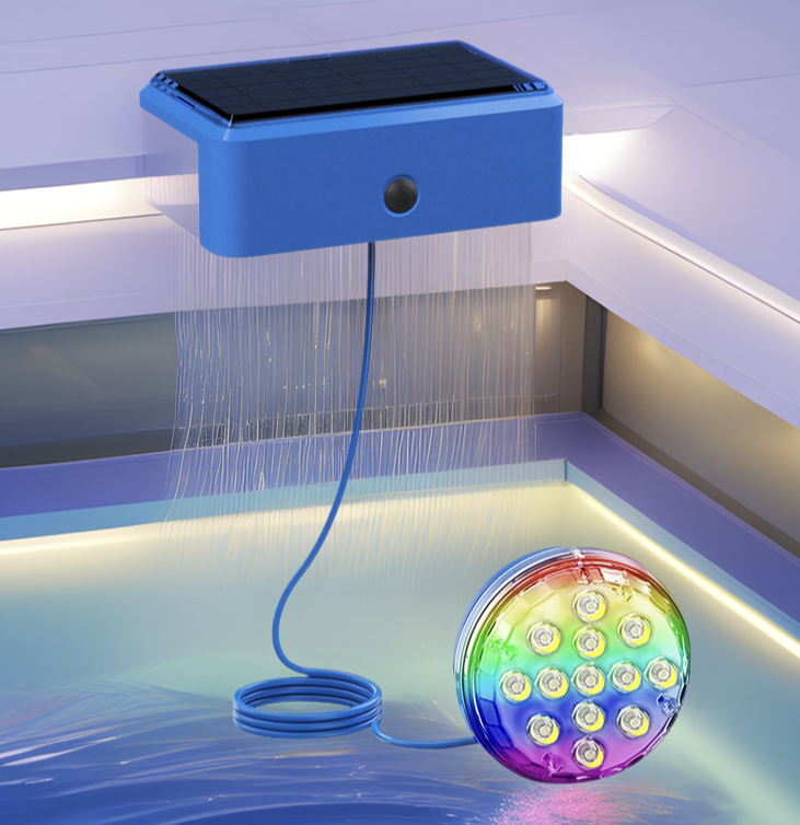 Pool Light - Solarbetriebene Pool-Stimmungsbeleuchtung