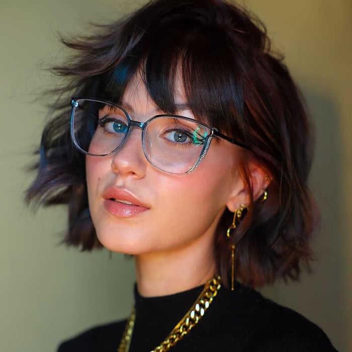 LuqaGlasses - Anti - Blaulicht - Lesebrille Für Frauen - Frest