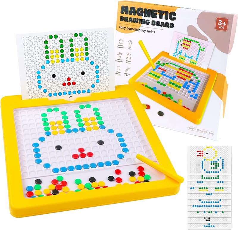 MagneticDots - Montessori Magnetische Punktetafel - Frest
