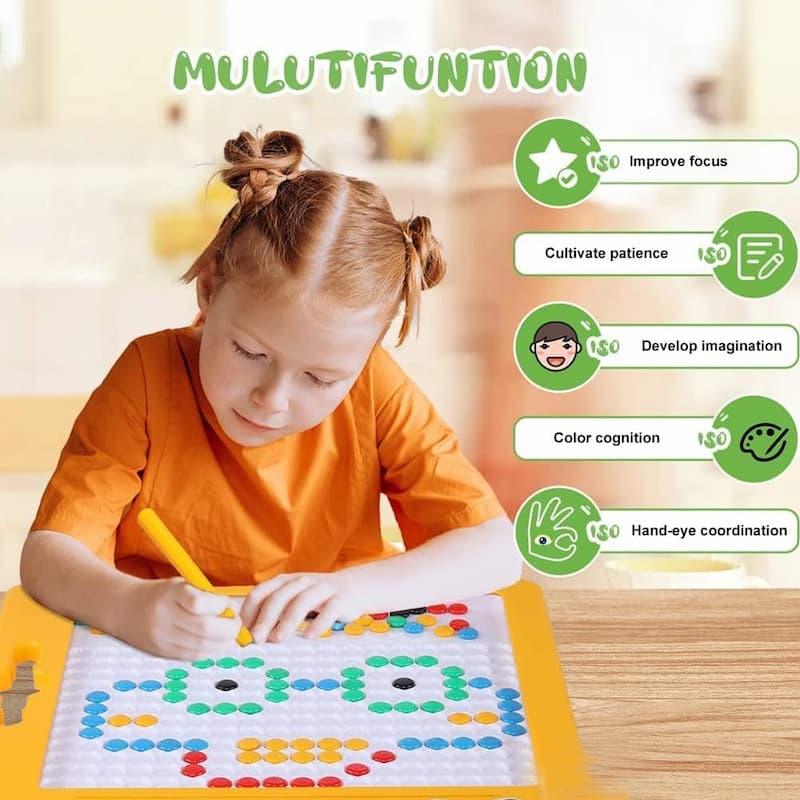 MagneticDots - Montessori Magnetische Punktetafel - Frest