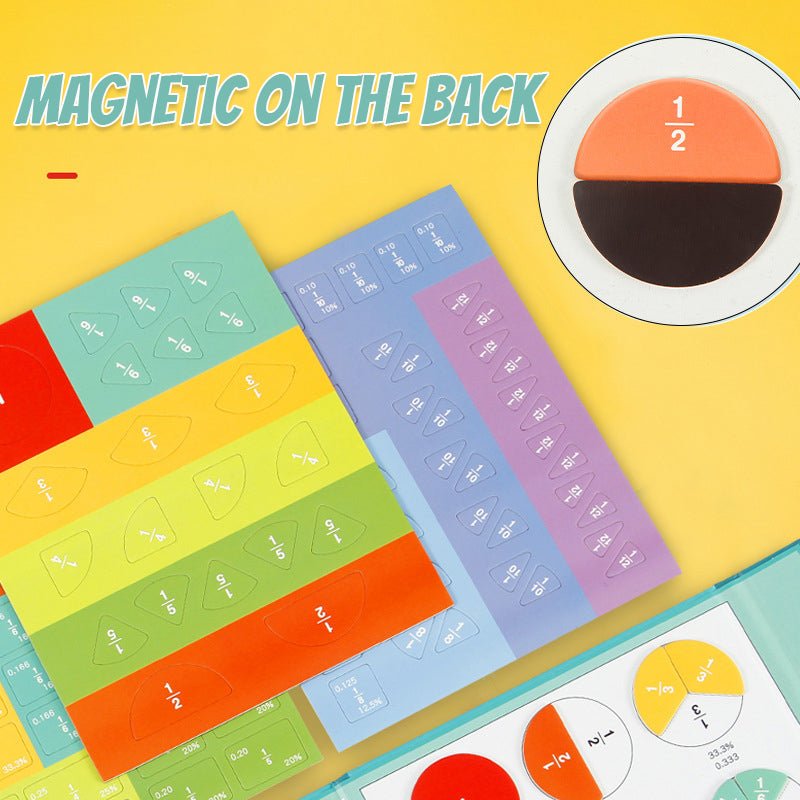 MagneticFractions - Bringen Sie Ihrem Kind das Rechnen mit Brüchen visuell bei! - Frest