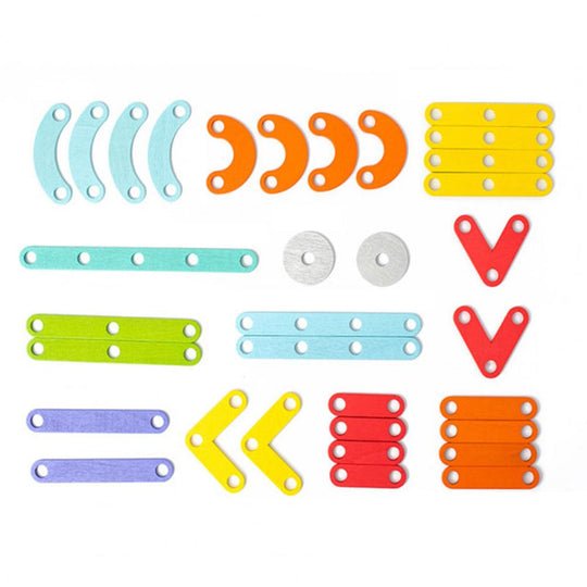 Margazar - Montessori-Steckbrett-Puzzle - Frest