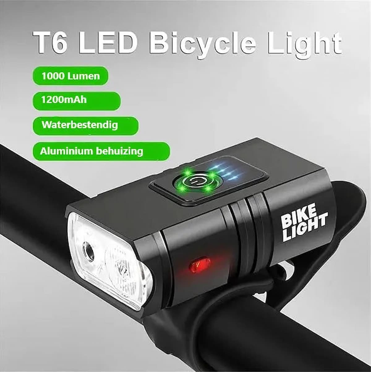 MegaLight - 1000 Lumen LED - Fahrradlicht für maximale Sicherheit - Frest