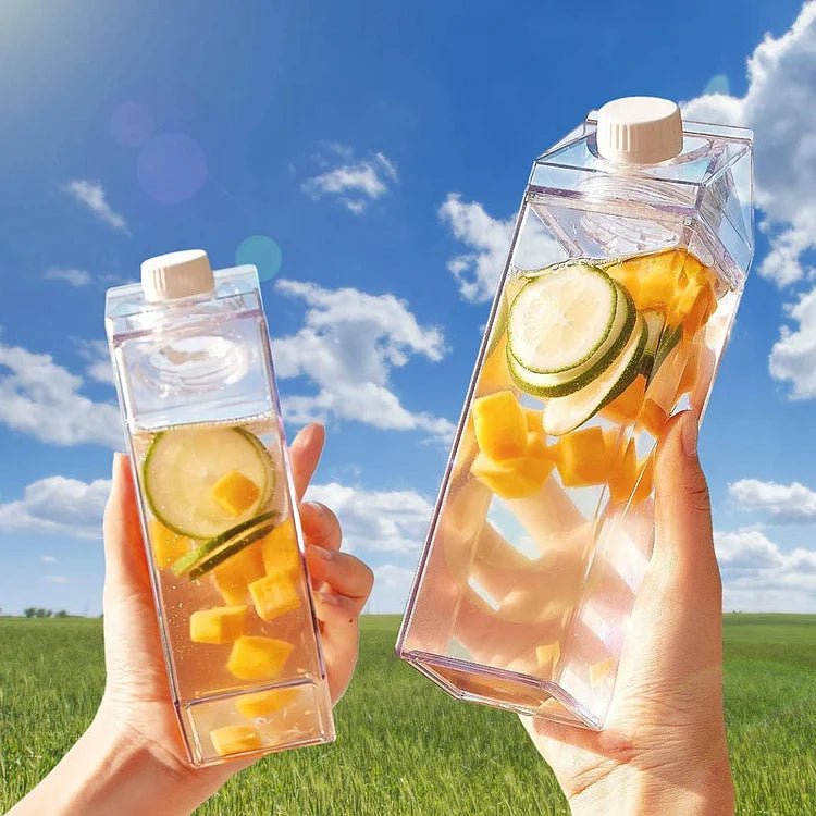 MilkBox - Wasserflasche in Form einer Milchkiste - Frest