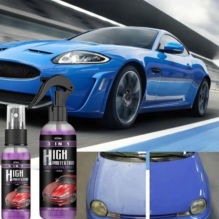 NanoCoating - 3 in 1 Hochschutz - Auto - Beschichtungsspray - Frest