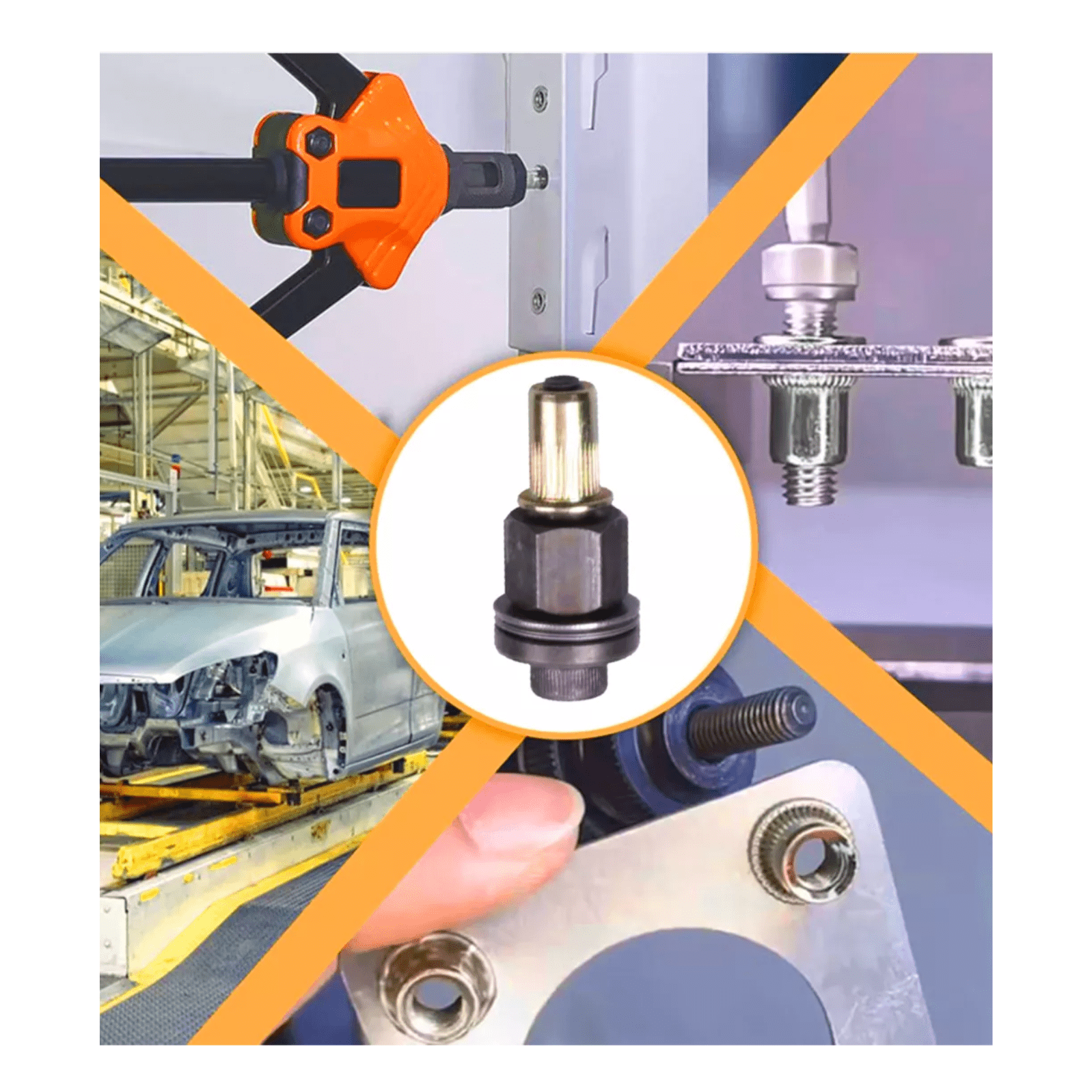 Nietmutters - 30er Set - Frest