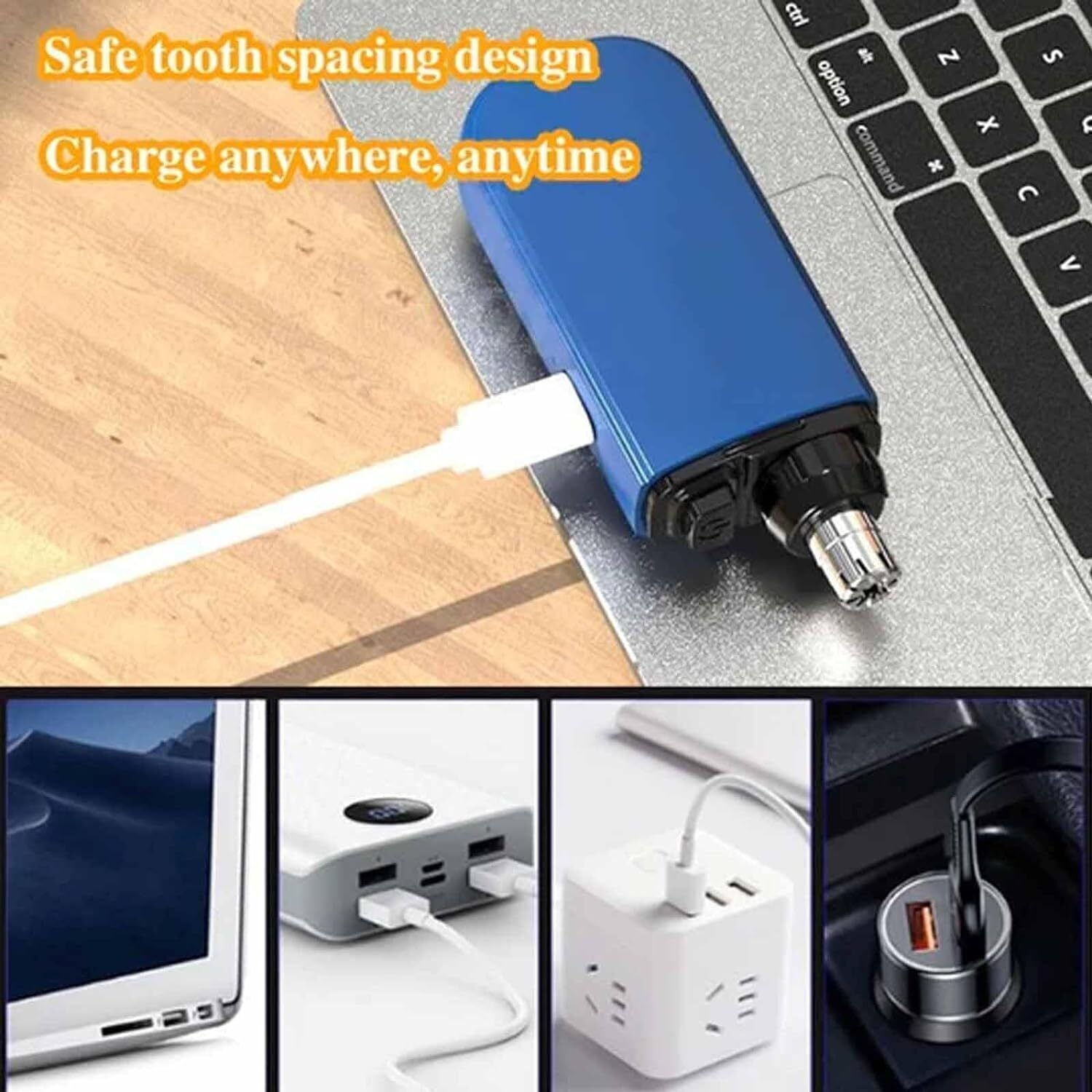 NoseTrimr - Schmerzfreier tragbarer Nasenhaartrimmer - Frest