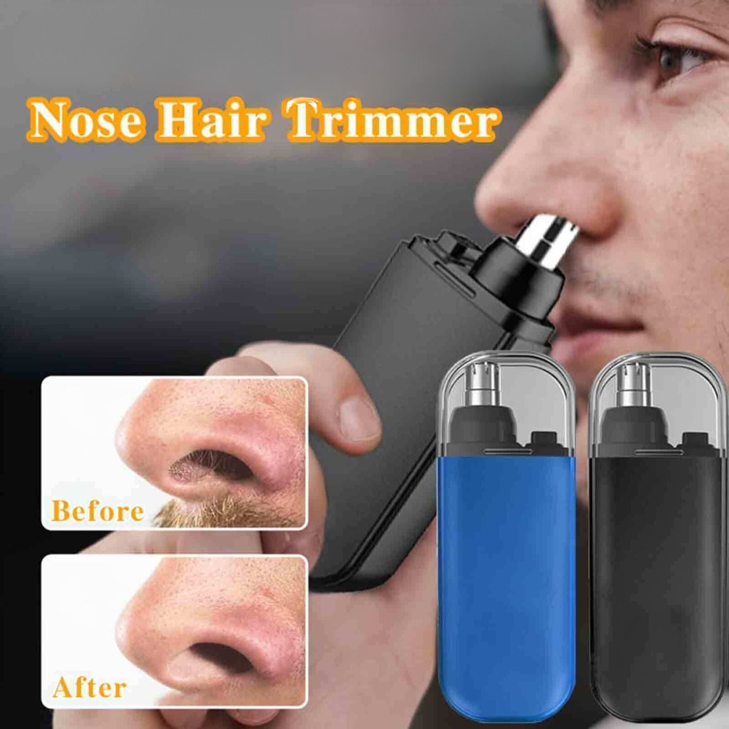 NoseTrimr - Schmerzfreier tragbarer Nasenhaartrimmer - Frest