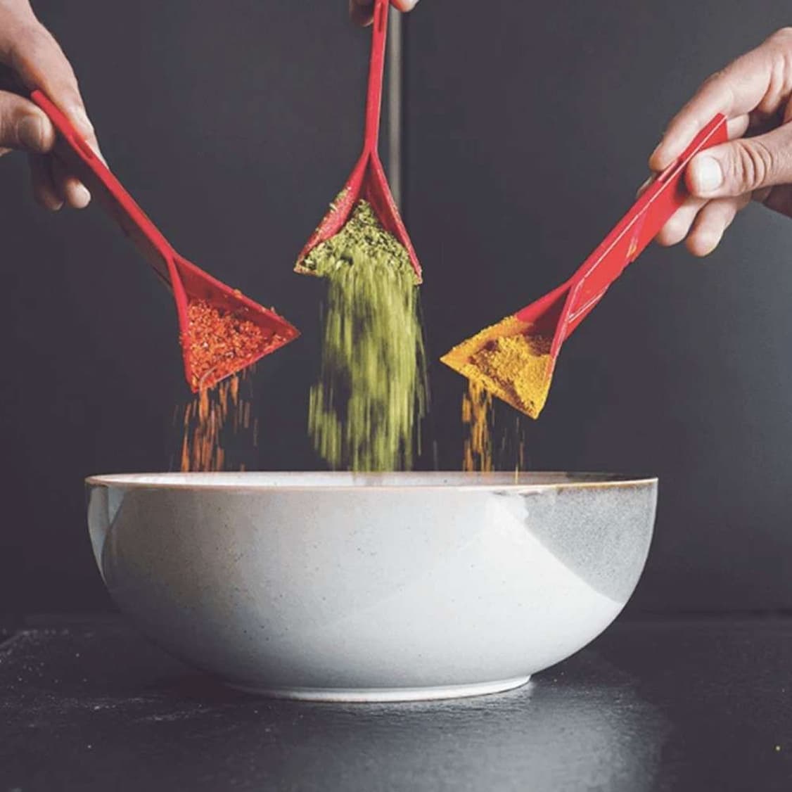 Polygons - 3 - In - 1 - Messlöffel - Frest