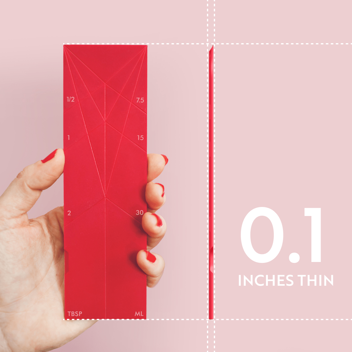 Polygons - 3 - In - 1 - Messlöffel - Frest