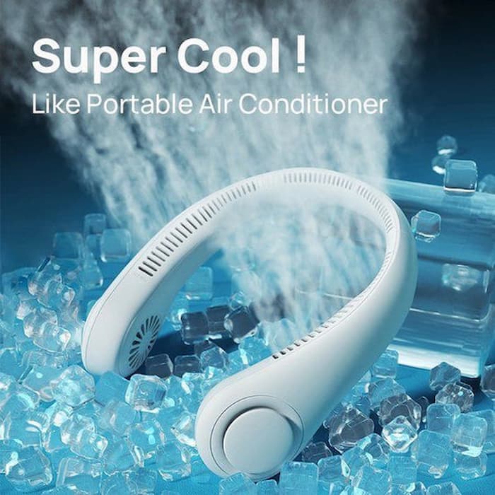 PortaFan - Tragbarer Ventilator, den man um den Hals trägt! - Frest