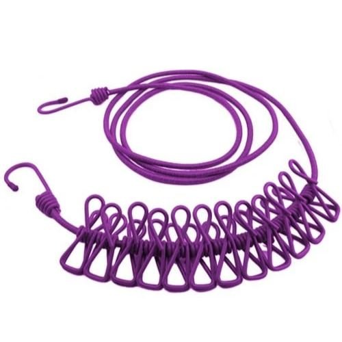 PortaLine - Tragbare Wäscheleine mit Klammern für Camping und Garten - Frest