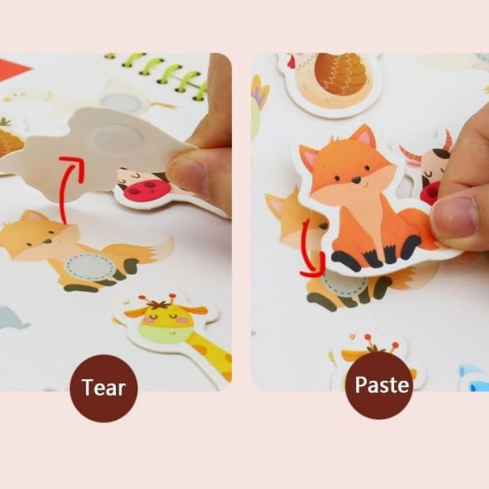 QuietBook™ - Lassen Sie Ihre Kinder lernen, indem sie die Formen zuordnen! - Frest
