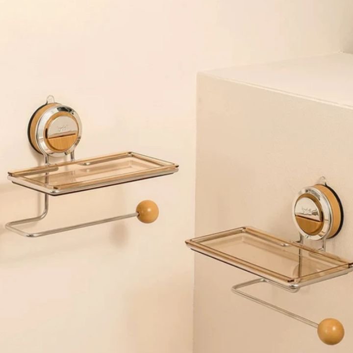 RollyShelve - Bohrfreier Toilettenpapierhalter - Frest